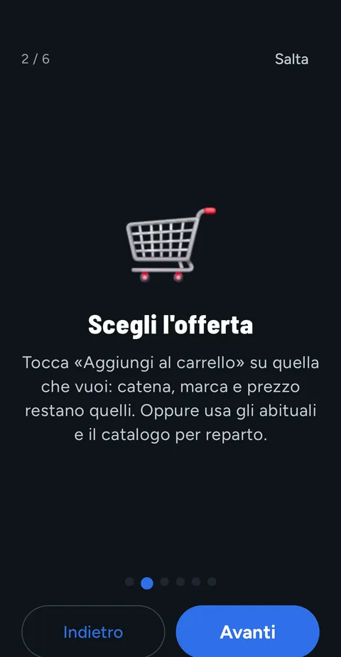 Folie 2 von 6: Angebot wählen